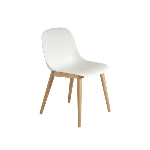 Silla Fiber con Base Roble Muuto